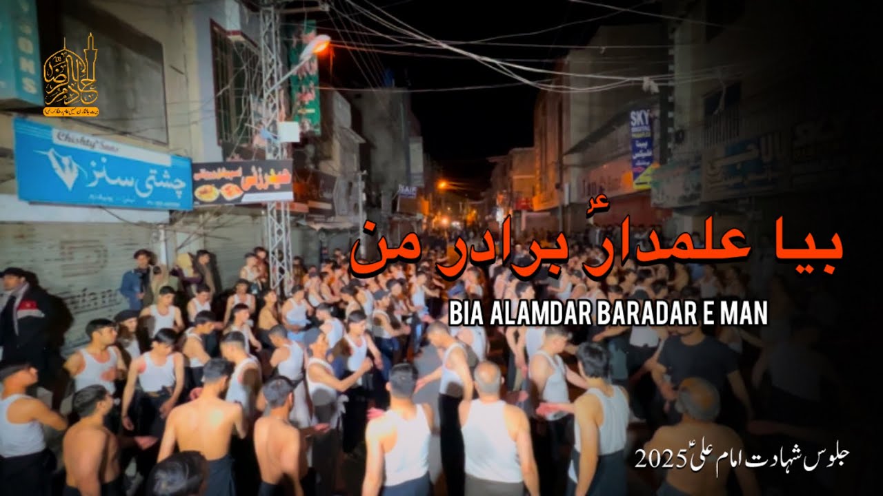 Bia Alamdar Baradar e Man || بیا علمدارؑ برادر من || Ayyam E Ali Juloos || 2025