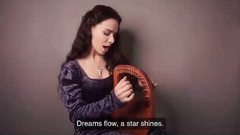 Lyre Harp 16 String Walter Premium Classic Mahogany w/Bag