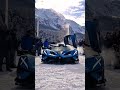 A Little Fun In The Snow With The Bugatti Bolide🗻#bugatti#bugattibolide#hypercar#cars#caredit#shorts