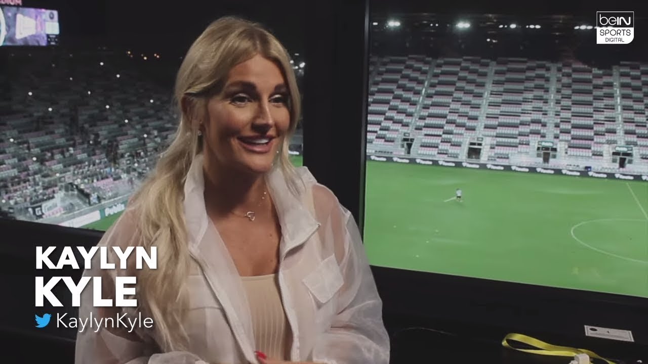 Kaylyn Kyle, breaking through from the field to the TV