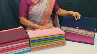 Chettinad Cotton Sarees Without Zari Summer Special Collection Dont Miss It