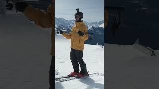 How to 270 on Skis | #shorts