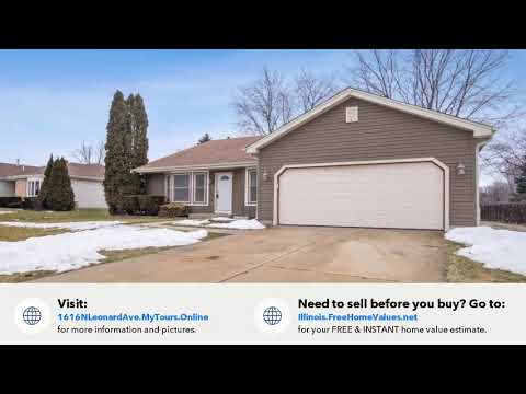 1616 N Leonard Ave, McHenry, IL home video tour