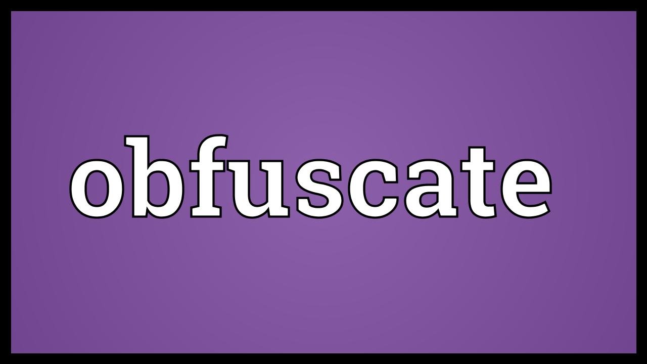 Obfuscate