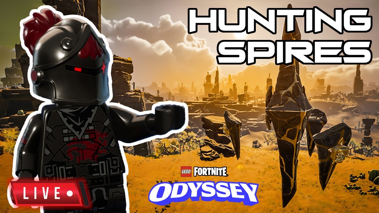 Hunting Spires in Craftopia 6 - Lego Fortnite Odyssey  *LIVE*