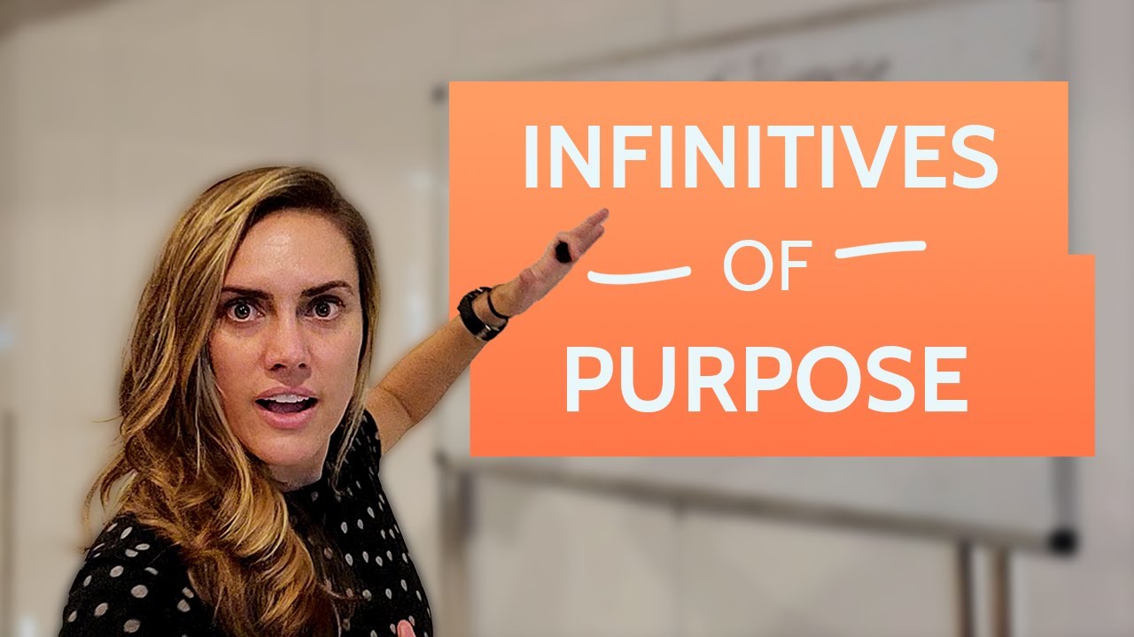 Infinitives of Purpose | English Grammar Lesson