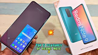 Top 5 Features Of Redmi Note 9 | You Must Try |