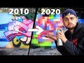 Repainting my 10 years old graffiti did i get worse