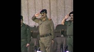 لو كان صدام حسين حاكم سوريا لاحرق تل ابيب #صدام_حسين #saddam