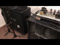 Mesa Boogie 4x12- Traditional Rectifier V30 vs C90 EVM12L Half Back. Jackson Phil Collen Archtop.