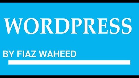 Search Bar and Social icons in Wordpress,Lec-9|Create a Complete Blog in WordPress in Urdu/Hindi|
