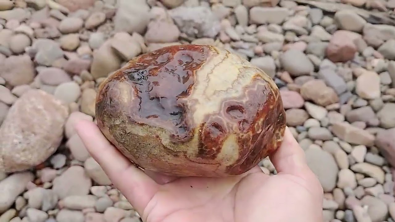 Essa pedra fica linda como decoração.