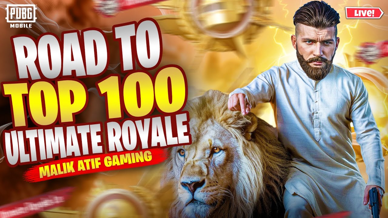 ULTIMATE ROYALE RANK PUSH ROAD TO LEGEND | PUBG MOBILE | MALIK ATIF ...