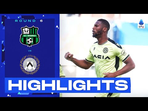 Sassuolo Udinese Goals And Highlights