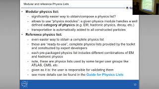 4b. Physics Lists in a nutshell