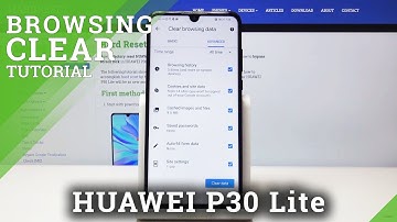 How to Erase Chrome History & Cookies in Huawei P30 Lite - Clear Browser Data