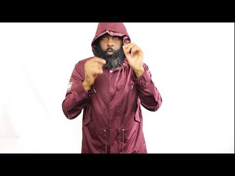 PRETTY GREEN CASSETTE FISH TAIL PARKA 