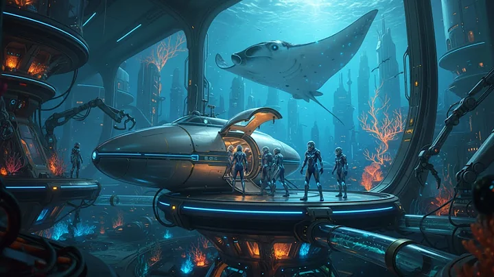 Exploring a Futuristic Underwater City: High-Tech Submarines & Stunning Aquatic Architecture