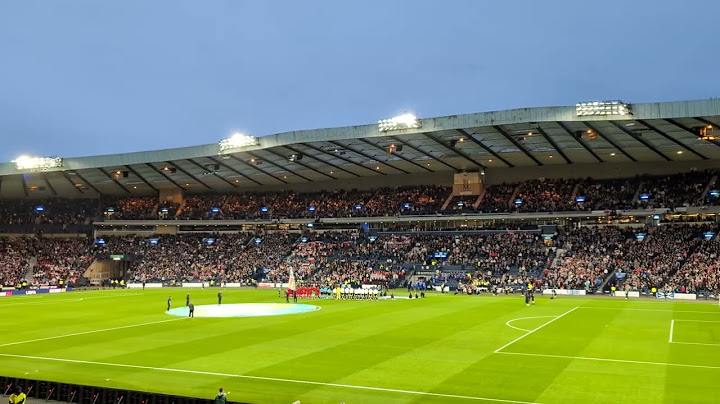 AMAZING National Anthems - SCOTLAND 2-3 POLAND - UEFA Nations League 2024