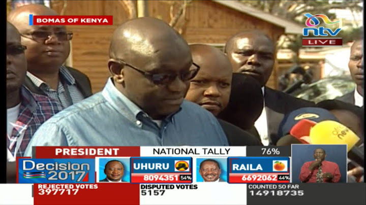 Thank you Raila Odinga for fighting for our democracy - Ekuru Aukot