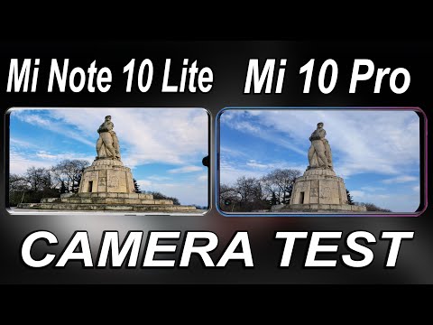 Xiaomi Mi Note 10 Lite VS Xiaomi Mi 10 Pro Camera Test Comparison