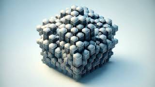 Specular Map realistic hexagon art abstract style on clear background