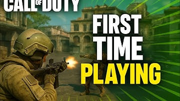🎮 First Time Playing Call of Duty! | Noob vs COD 🫣🔥