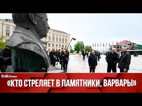 Видео: Александр Лукашенко назвал варварами армян, расстрелявших памятники знаменитым шушинцам