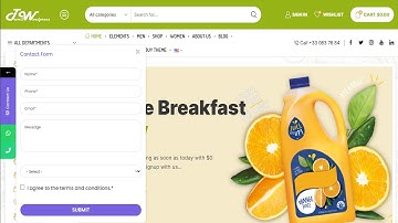 How to add a sticky elements on wordpress website | Tamil