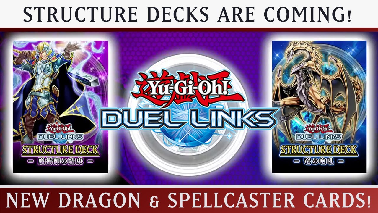 STRUCTURE DECKS COMING TO DUEL LINKS TOMORROW?! YuGiOh Duel Links w