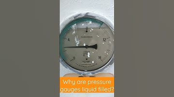 Why glycerin is used in pressure gauges? #shorts #engineering
