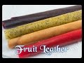 Como Hacer Cuero (Piel) De Frutas \Fruit Leather