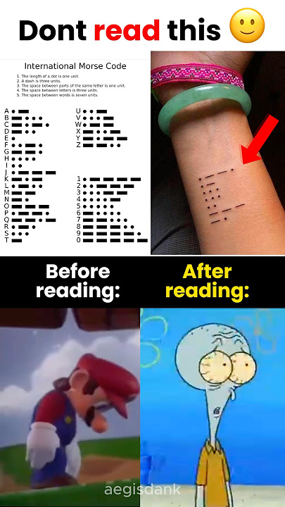 Morse Code But Make It Meme 🤖📡