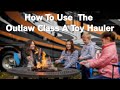 How To Use The Outlaw Class A Toy Hauler From Thor Motor Coach
