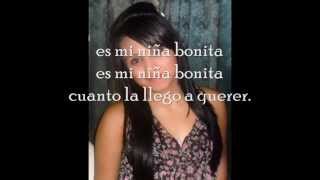 MI NIÑA BONITA  VICENTE FERNANDEZ (LETRA) chords