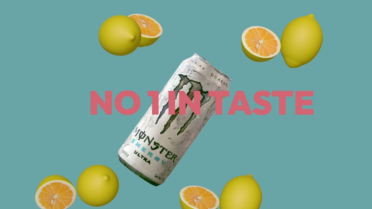 MONSTER CAN 3D MOTION GRAPHICS EDIT