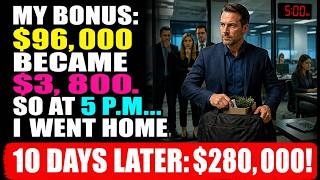 My $96,000 Bonus Was Cut to $3,800—So at 5 P.M., I Stopped Saving the Company