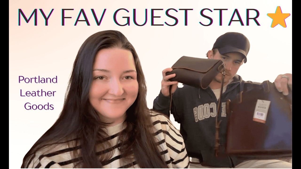 Unboxing Portland Leather Goods… With My Husband 😅