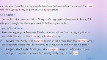 How to Calculate the Total Sum of a Nested Array in Mongoose Using JavaScript