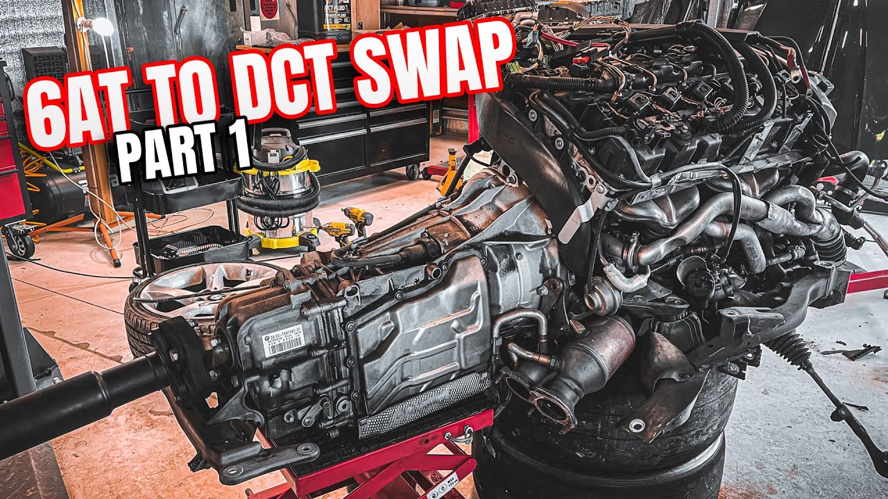 BMW 335I N54 6AT to DCT Swap: WIRING & What Parts You NEED - YouTube