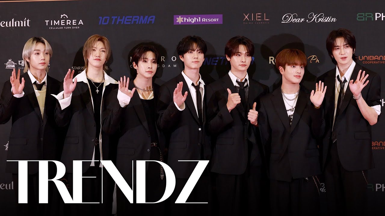 [4K] 트렌드지, 아시아모델어워즈 가수 부문 신인상 수상 | TRENDZ Asia Model Awards 2024 - YouTube