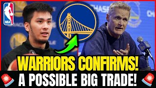 🏀🔥 BIG TRADE! DECISION TO SIGNING KAI SOTTO REVEALED! SEE THE TRUTH NOW! GOLDEN STATE WARRIORS NEWS