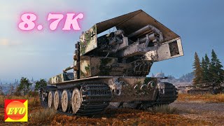 Waffenträger auf E 100 - 8.7K Damage 10 Kills World of Tanks Replays