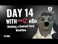 Day 14: How to Build Contact Form Automation in n8n, learning n8n in a year