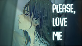「Nightcore」→ Please Love Me (Lyrics) by Hurshel