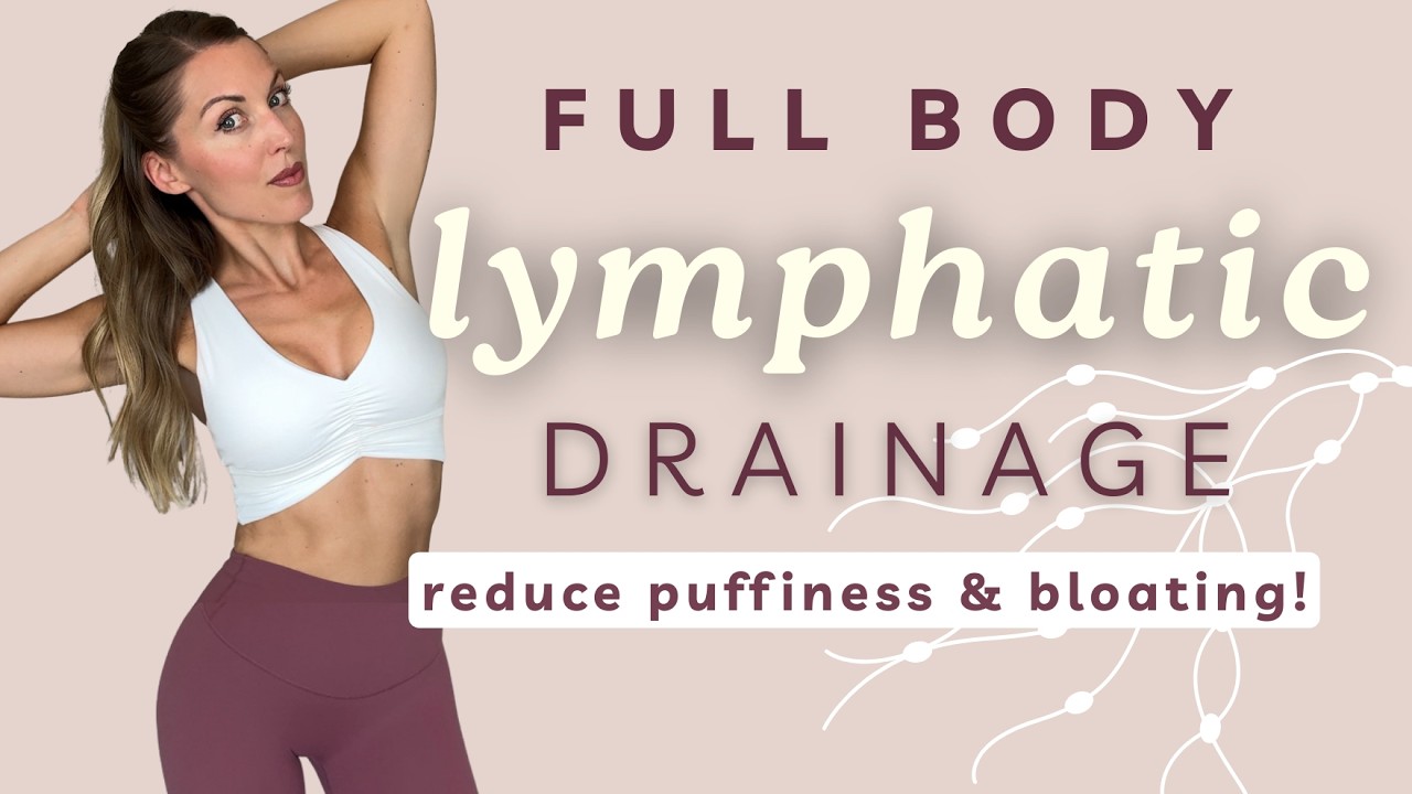 20 Min Lymphatic Drainage | Full Body Exercises to Lose Weight, Reduce Bloating & Inflammation