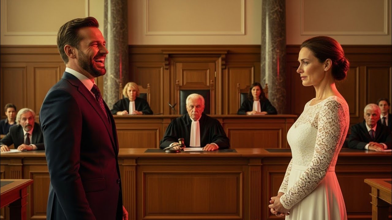 Er lachte bei der Scheidung – bis der Richter ihre wahre Identität enthüllte