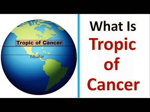 วีดีโอ: Tropic of Cancer คืออะไร?