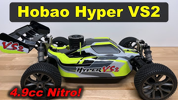 Hobao Hyper VS2 Nitro Buggy Unboxing and First Start