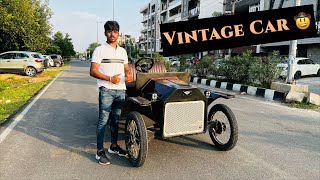 Vintage car  Limited|| Electric Car ये सिर्फ़ एक Company manufacture कर रही हैं वो भी jugaad
